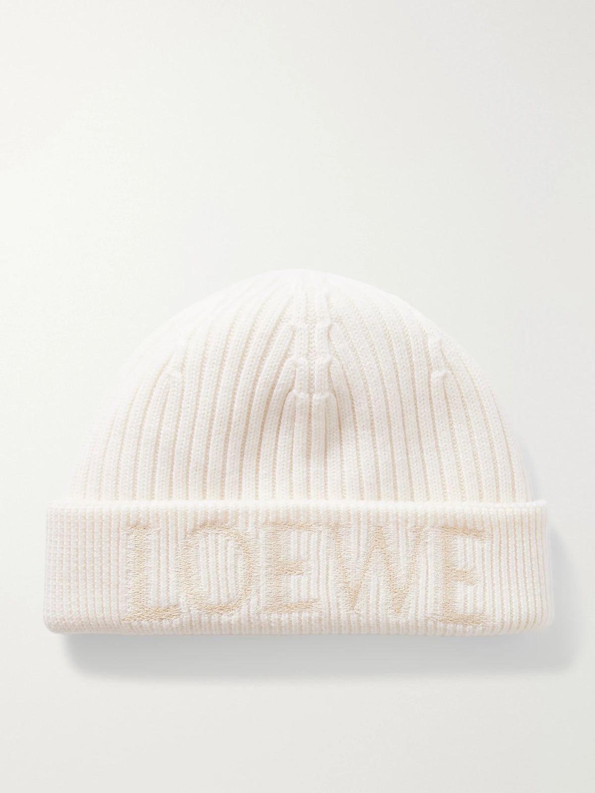 Embroidered Wool Beanie