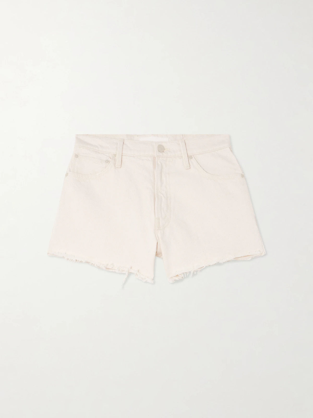 Mother The Dodger Frayed Denim Shorts