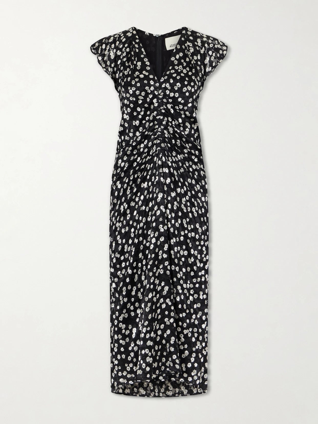 Lyndsay Floral-print Chiffon Midi Dress