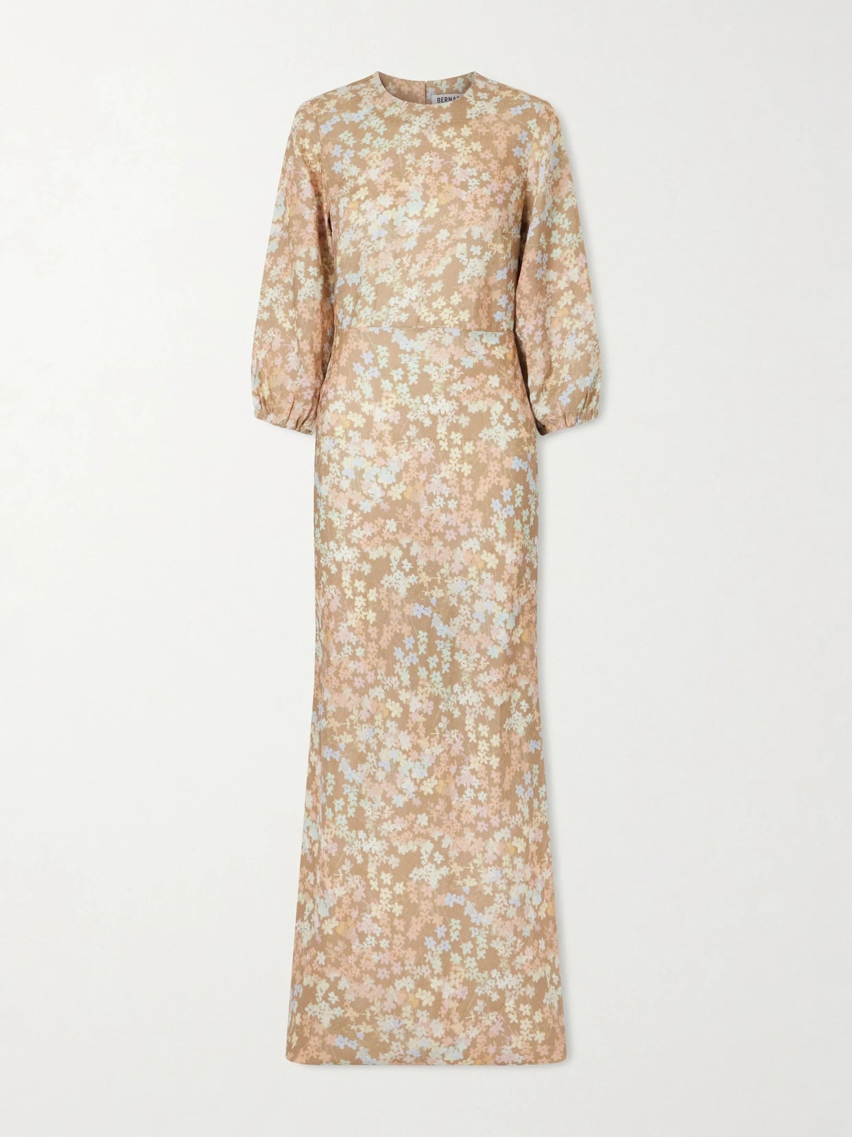 Berna Floral-print Linen Maxi Dress