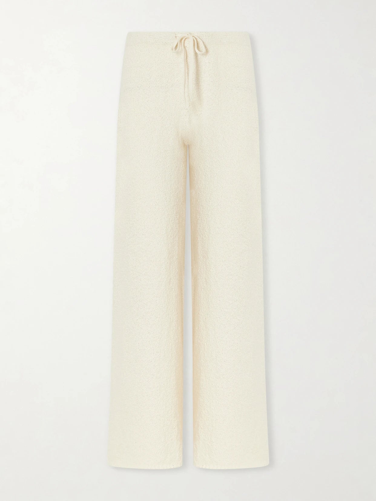 Calla Cotton-bouclé Flared Pants
