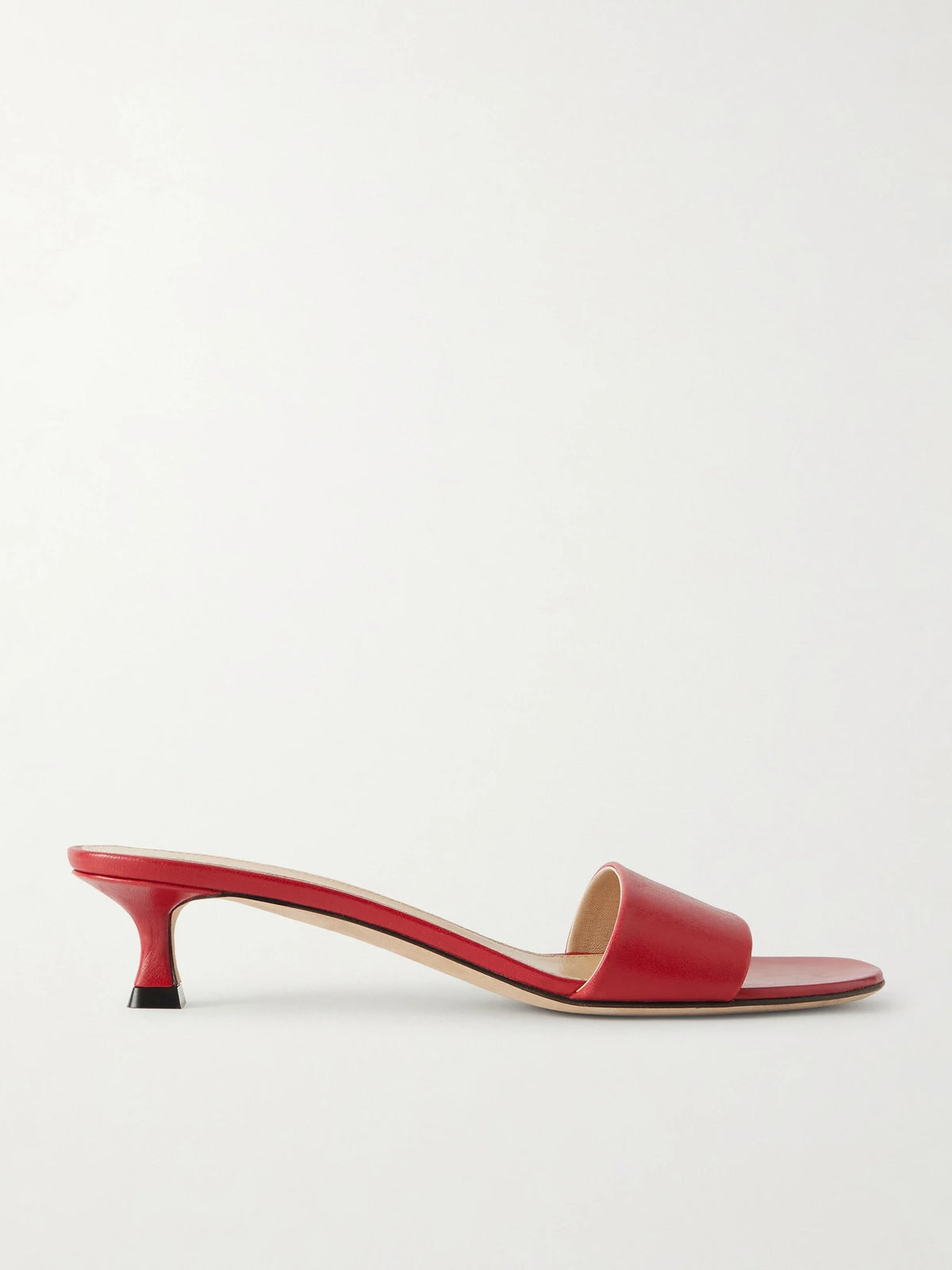 Combo Leather Mules
