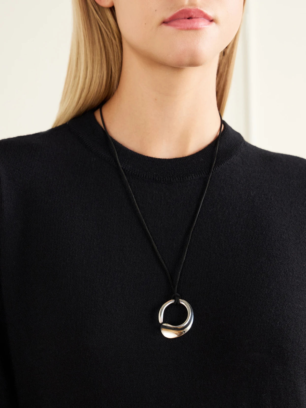 Image of Necklaces. Product name - Marta Sterling Silver Pendant Necklace in Multi colour by brand - AGMES