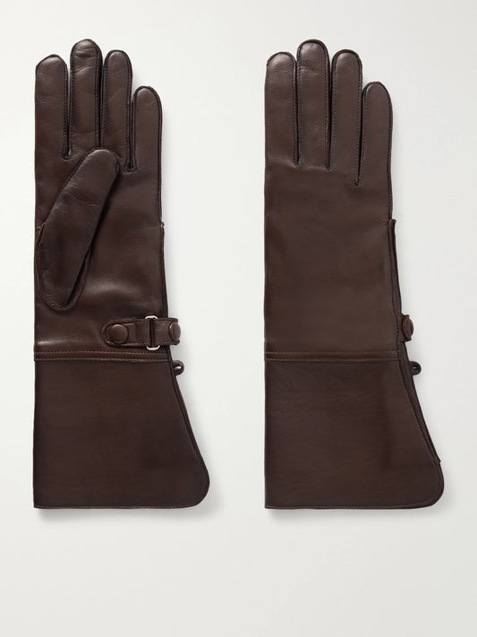 Agnelle Athos Leather Gloves