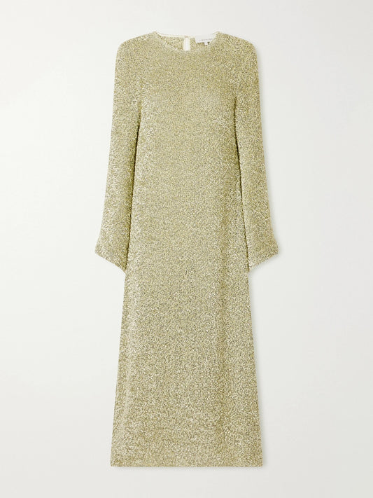 LIBEROWE Wren Lurex Chenille Maxi Dress