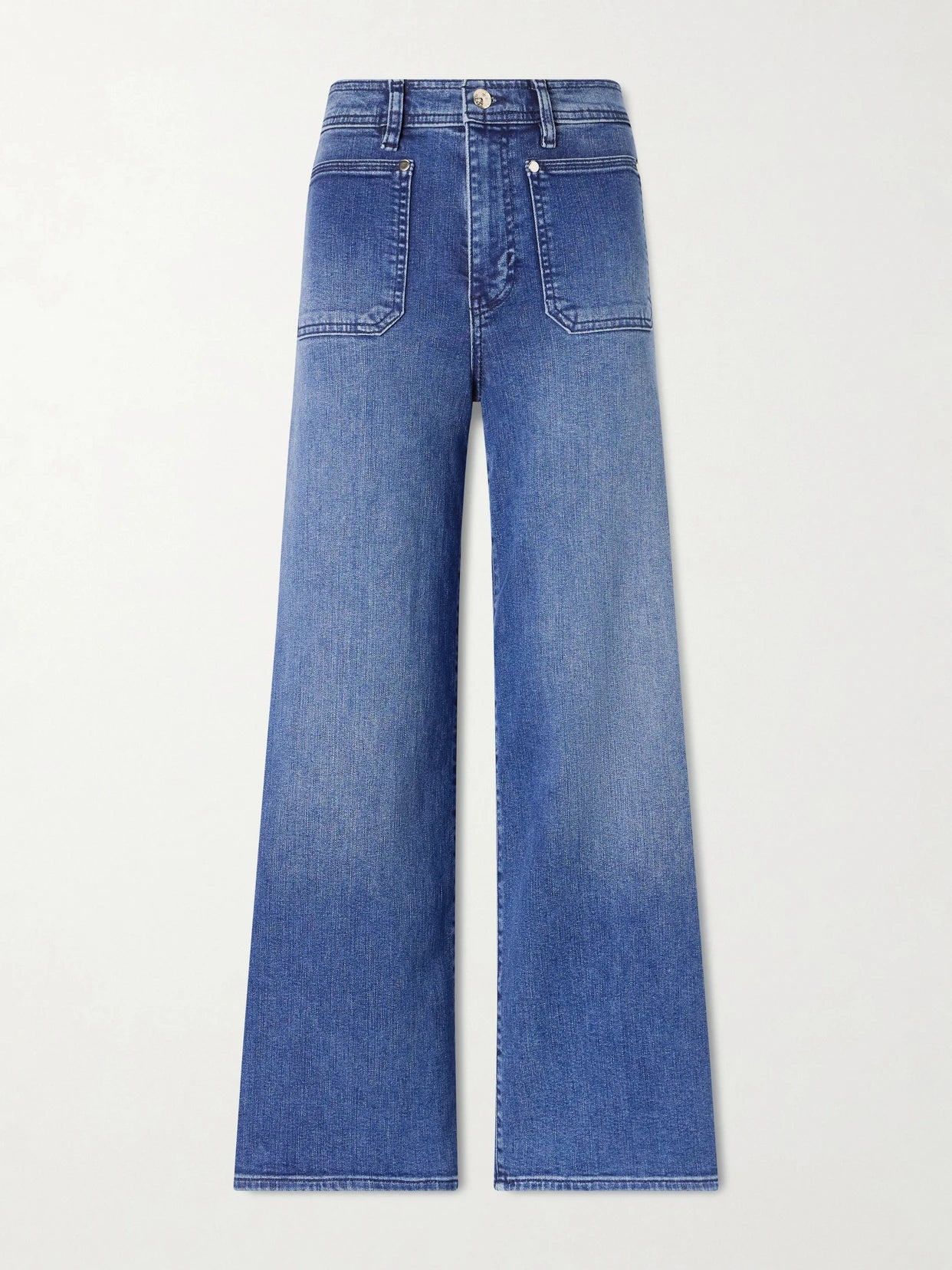 High Rise Wide High-rise Wide-leg Jeans