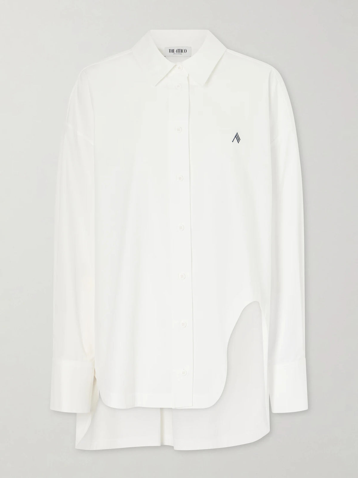The Attico Cotton-poplin Shirt
