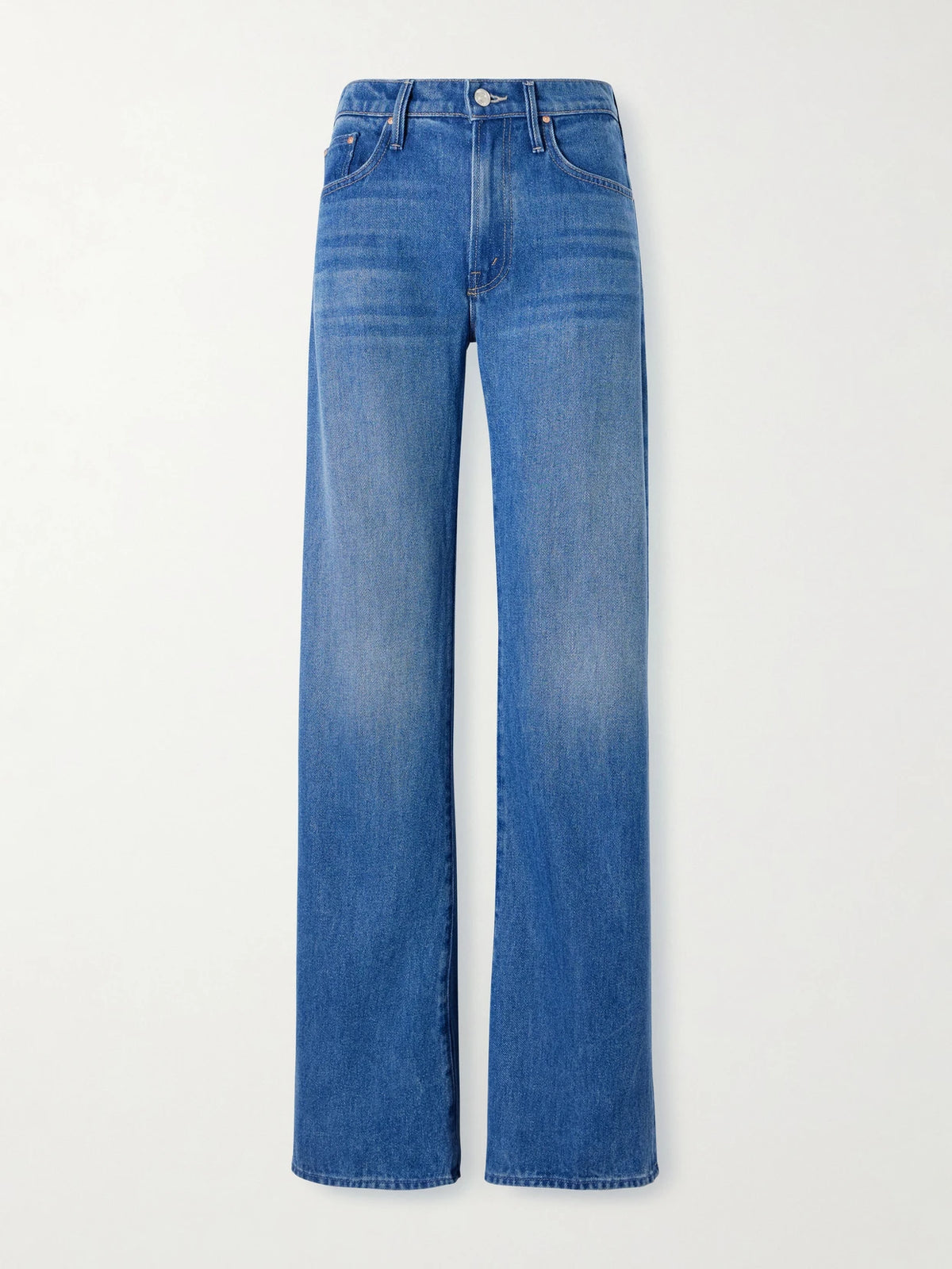 The Mid Rise Lasso Sneak Straight-leg Jeans