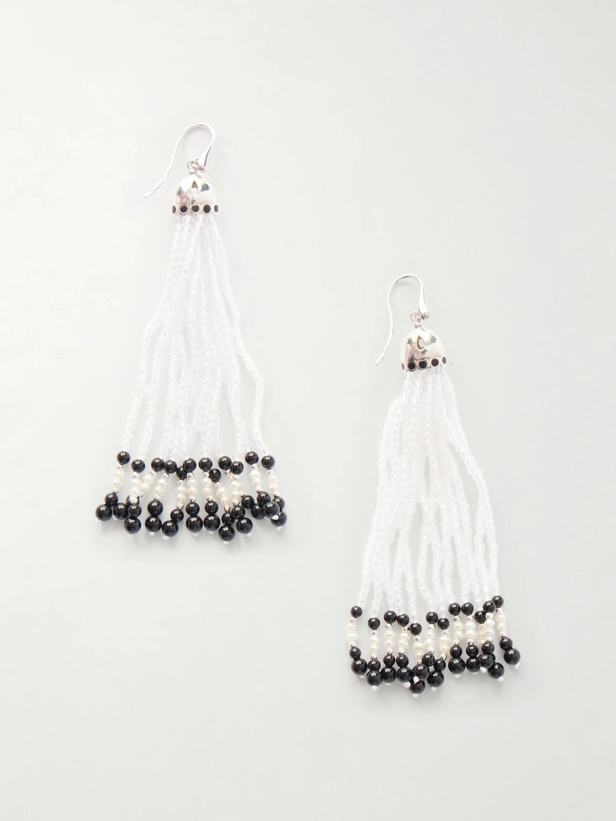 Odette Silver Multi-stone Earrings