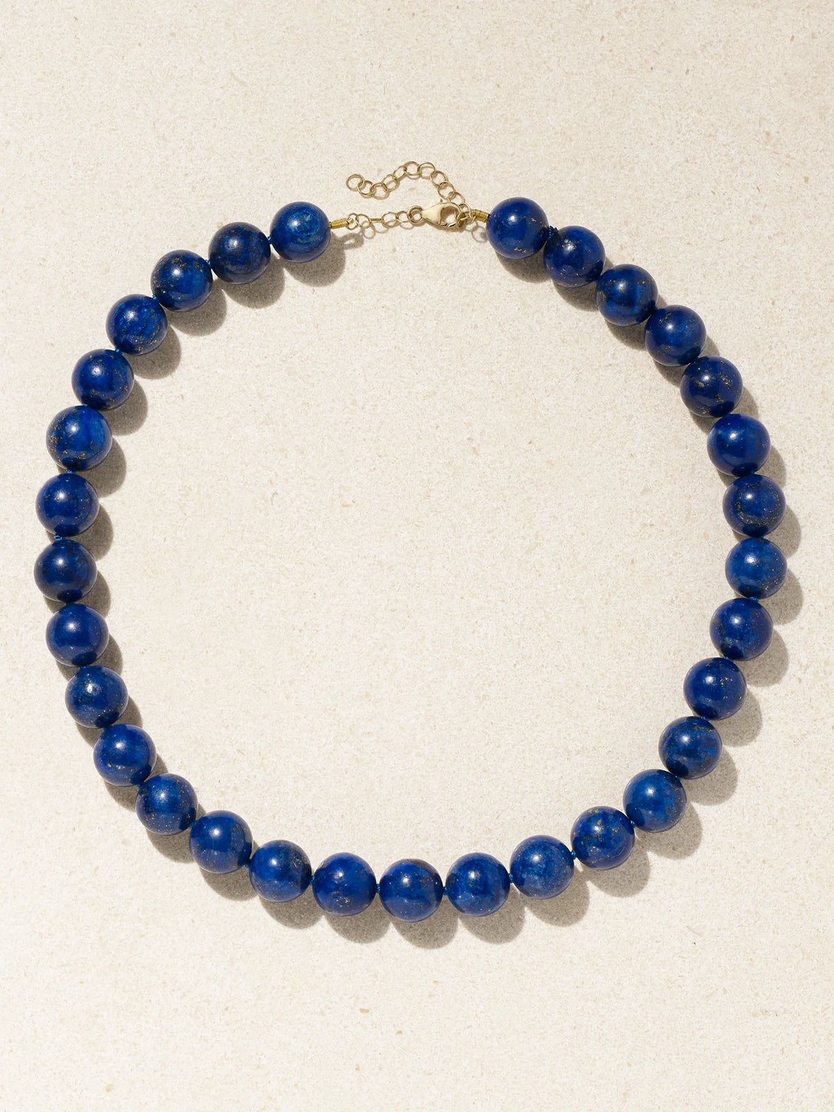 Gold Lapis Lazuli Necklace