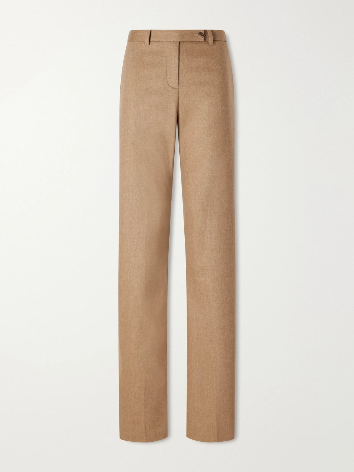KHAITE Hunter Wool And Cashmere-blend Straight-leg Pants