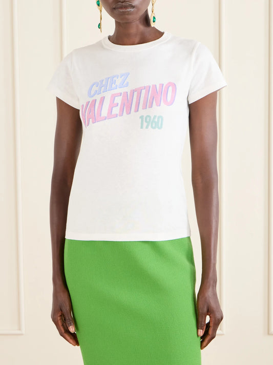 Printed Cotton Jersey T-shirt
