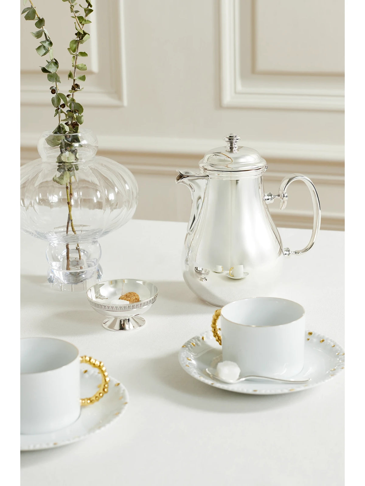 Image of Tableware. Product name - Albi Silver-plated Coffee Pot in Multi colour by brand - Christofle