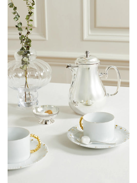 Image of Tableware. Product name - Albi Silver-plated Coffee Pot in Multi colour by brand - Christofle