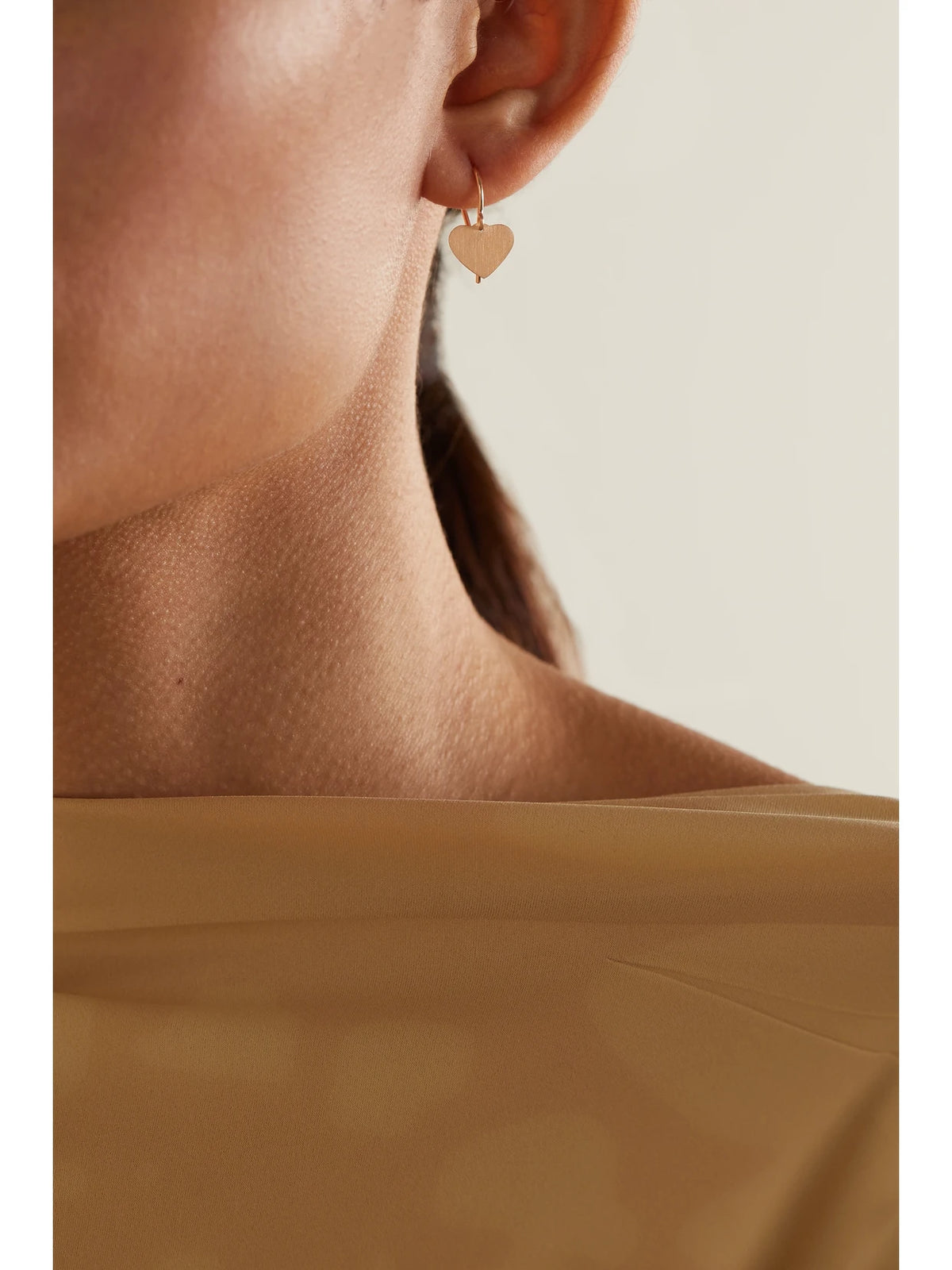 Image of Earrings. Product name - Love 18-karat Rose Gold Earrings in Multi colour by brand - Irene Neuwirth