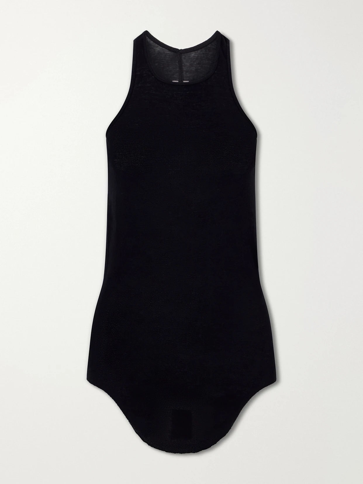 Ribbed Cotton-jersey Tank