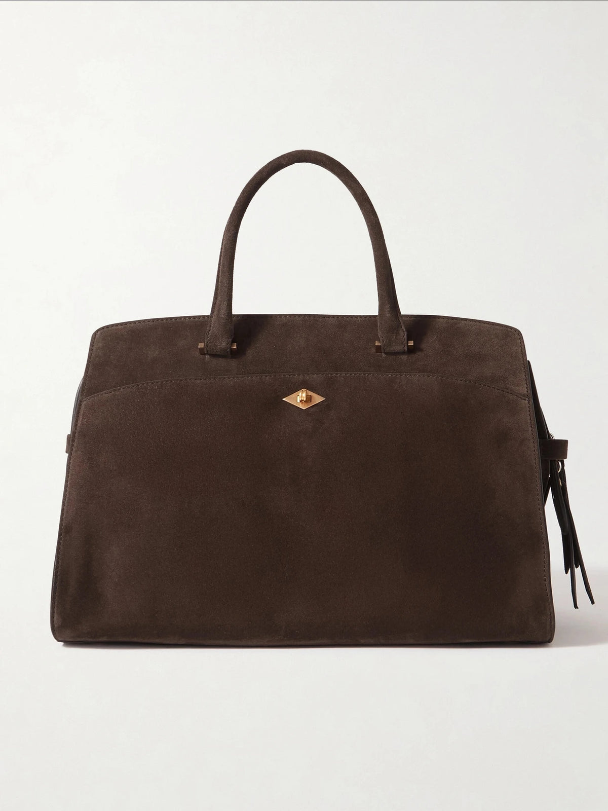 Private Eye Medium Suede Tote