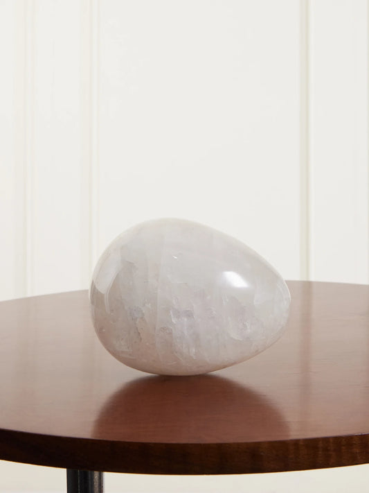 Egg Quartz Paperweight