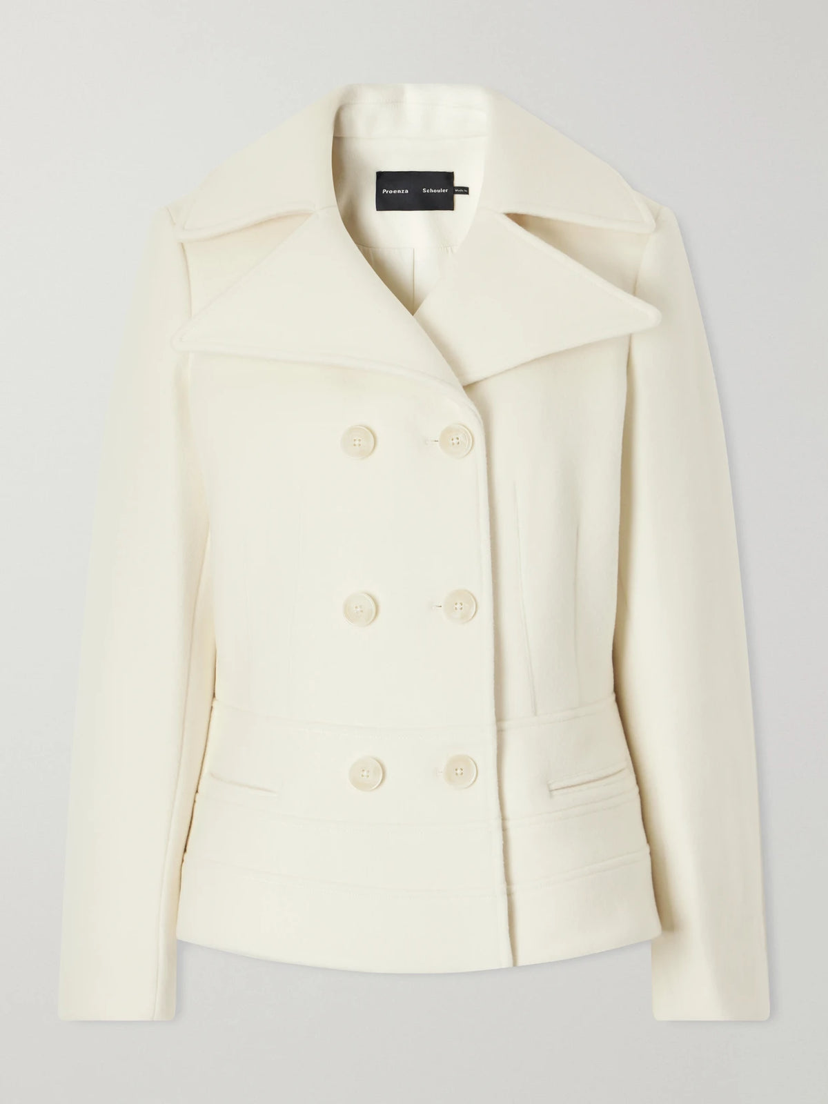 Proenza Schouler Romane Double-breasted Wool-blend Jacket