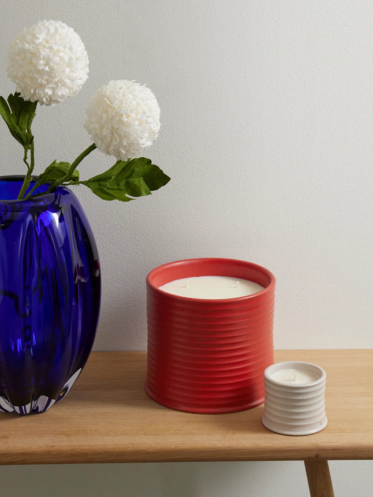 Image of Perfumes & Colognes. Product name - Tomato Leaves Large Scented Candle, 2120g in Multi colour by brand - LOEWE PERFUMES