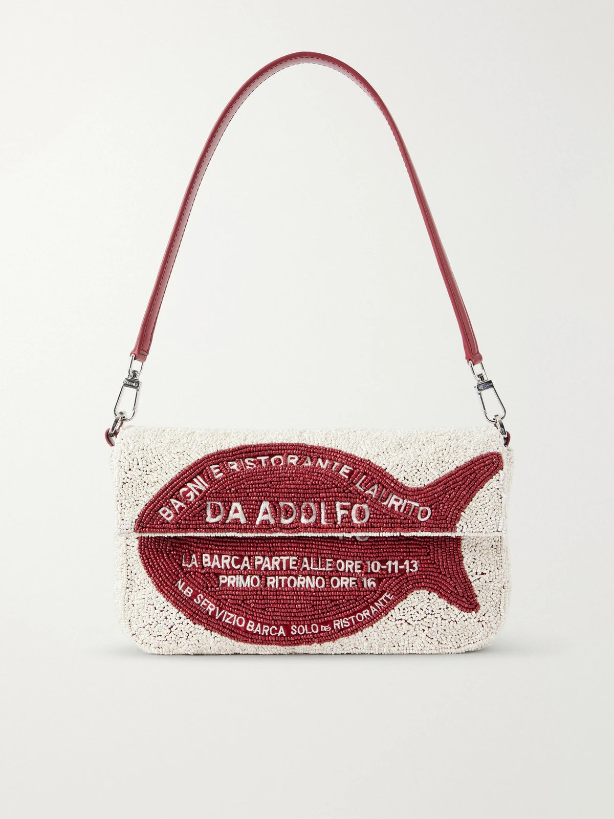 + Da Adolfo Timmy Beaded Shoulder Bag