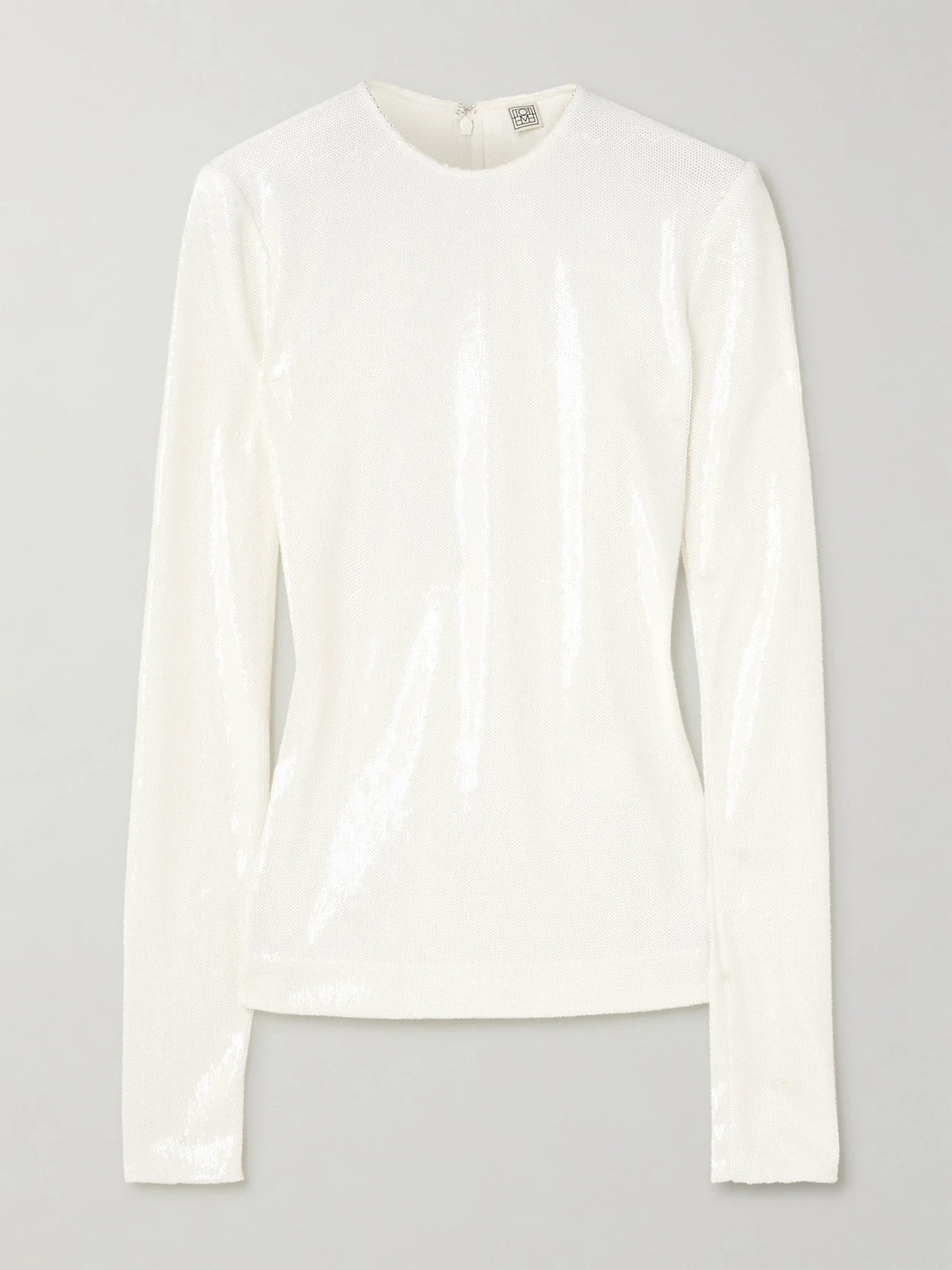 TOTEME Sequined Mesh Top