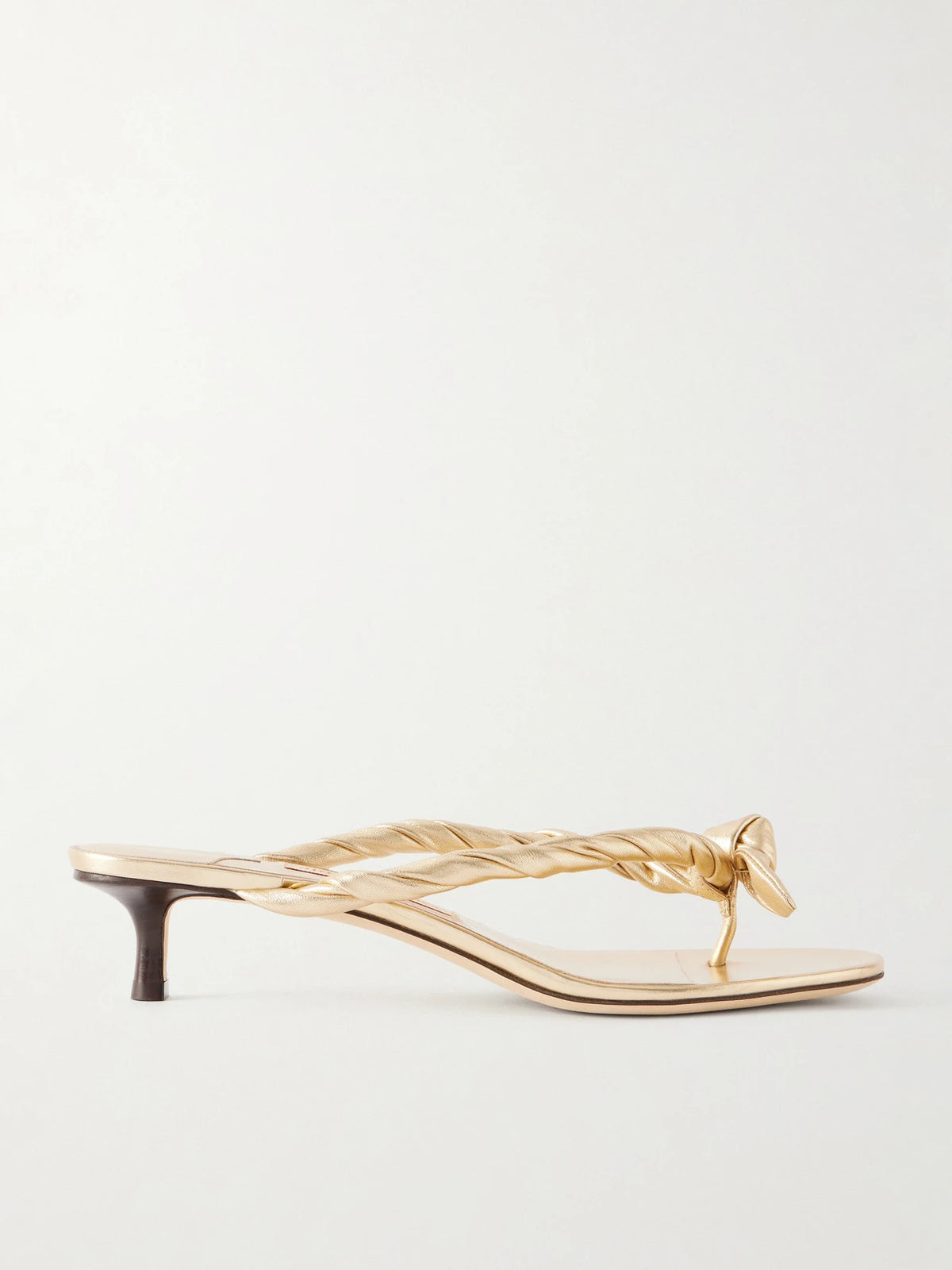 Liss 35 Metallic-leather Sandals