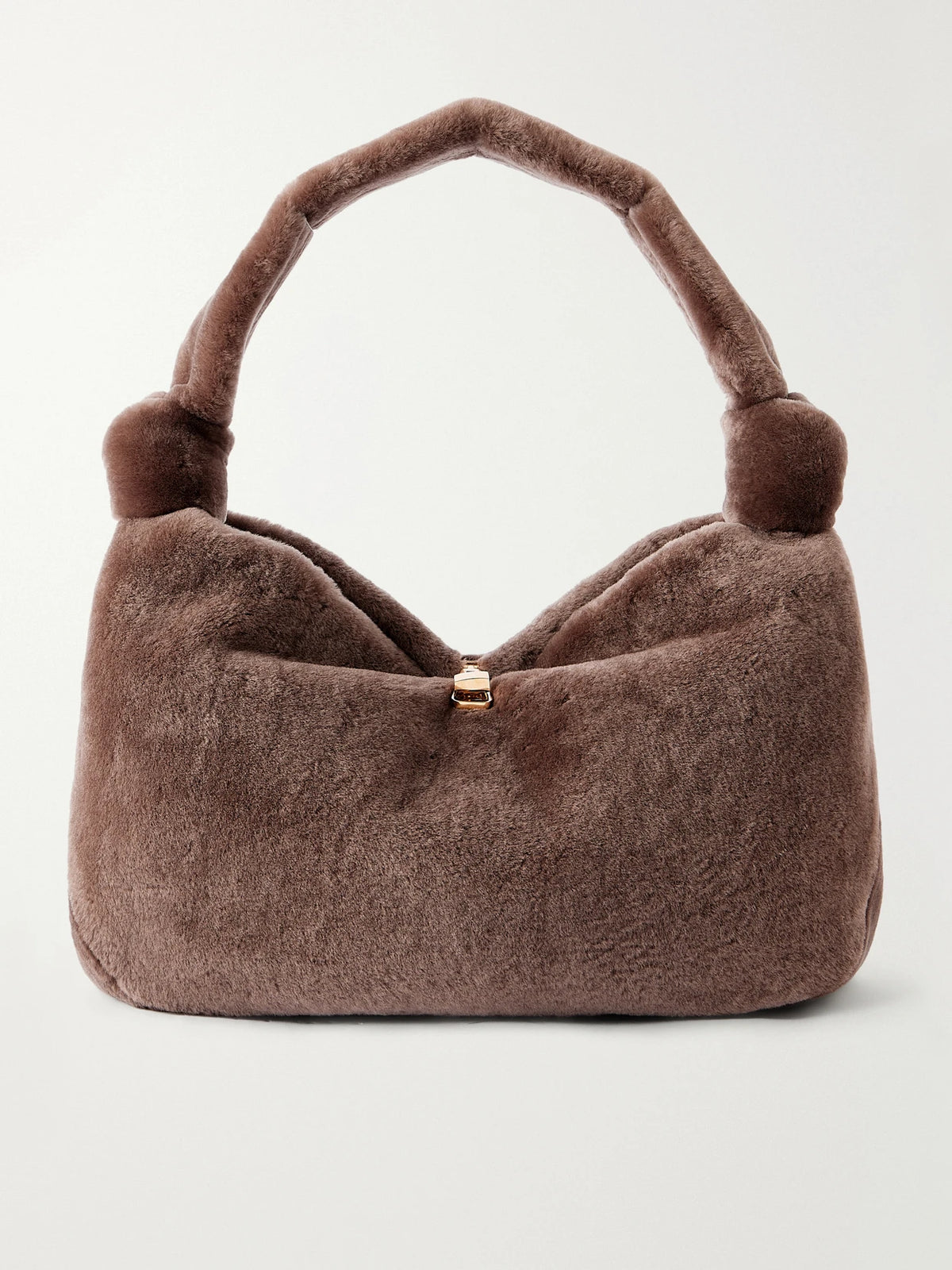 Gabriela Hearst Antonia Shearling Top-handle Bag