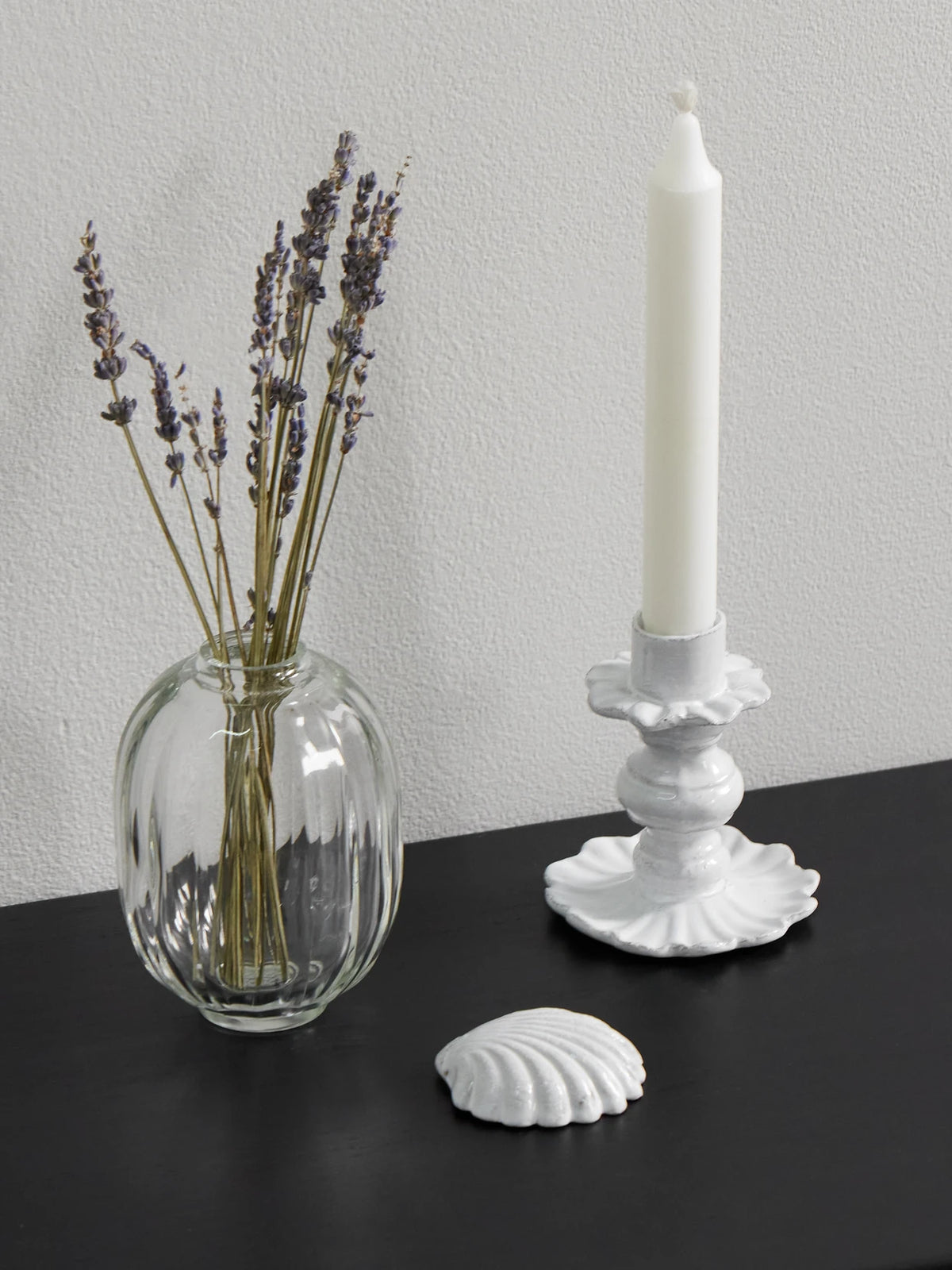 Image of Necklaces. Product name - Venus Ceramic And Cord Necklace in White colour by brand - Astier De Villatte