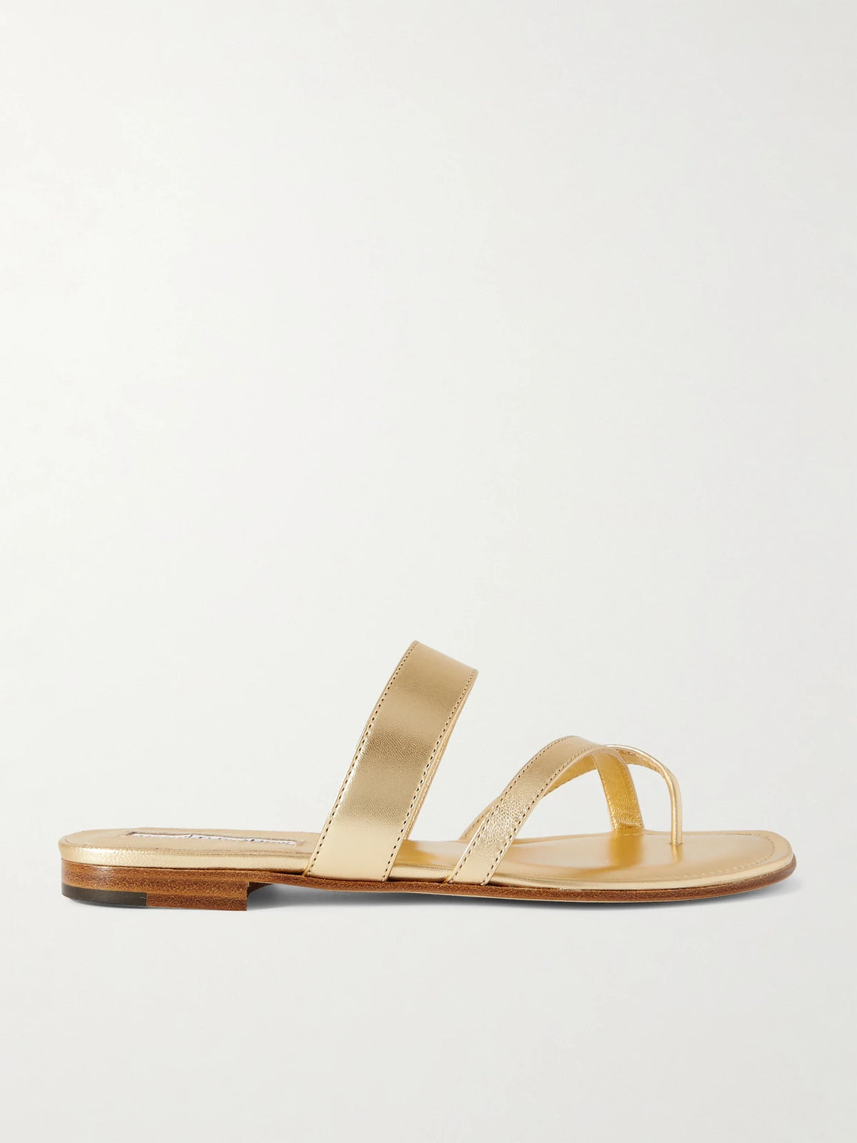 Susa Metallic Leather Sandals