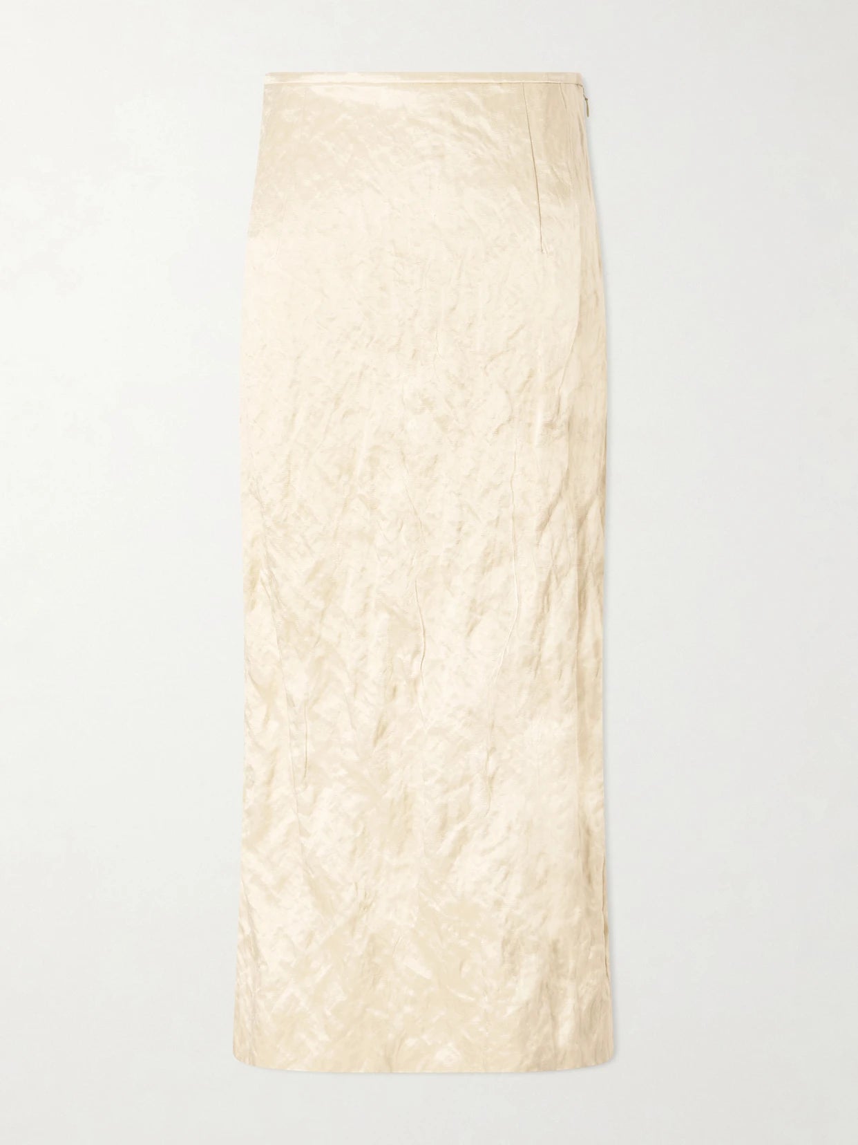 Mena Cloqué Cotton-blend Midi Skirt