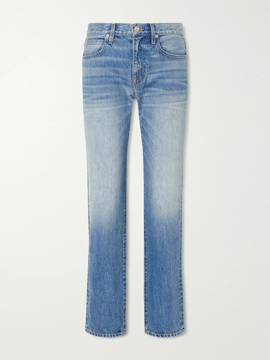 SLVRLAKE Isabel Low-rise Straight-leg Jeans
