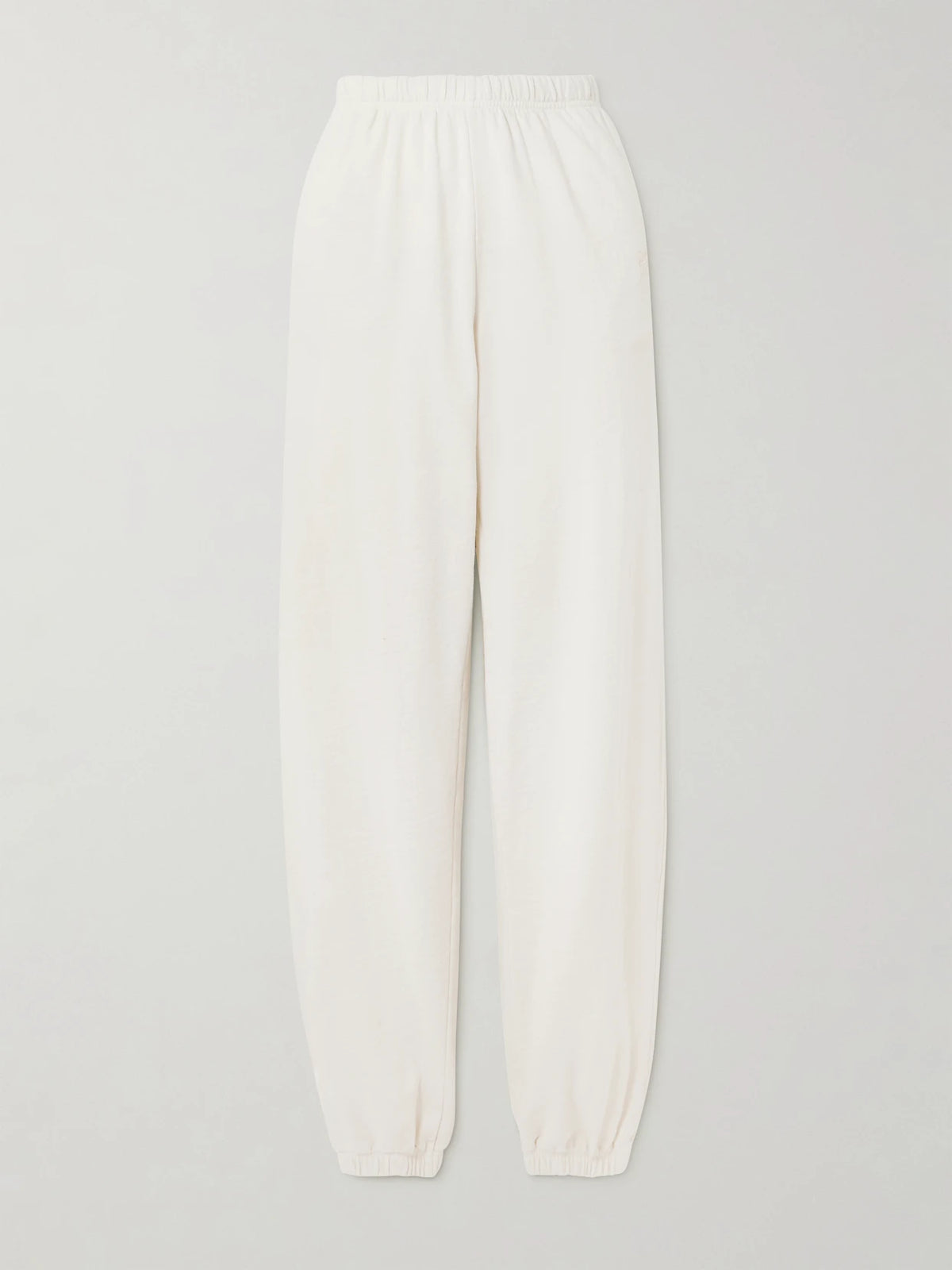 Vinny Embroidered Tapered Cotton-jersey Track Pants