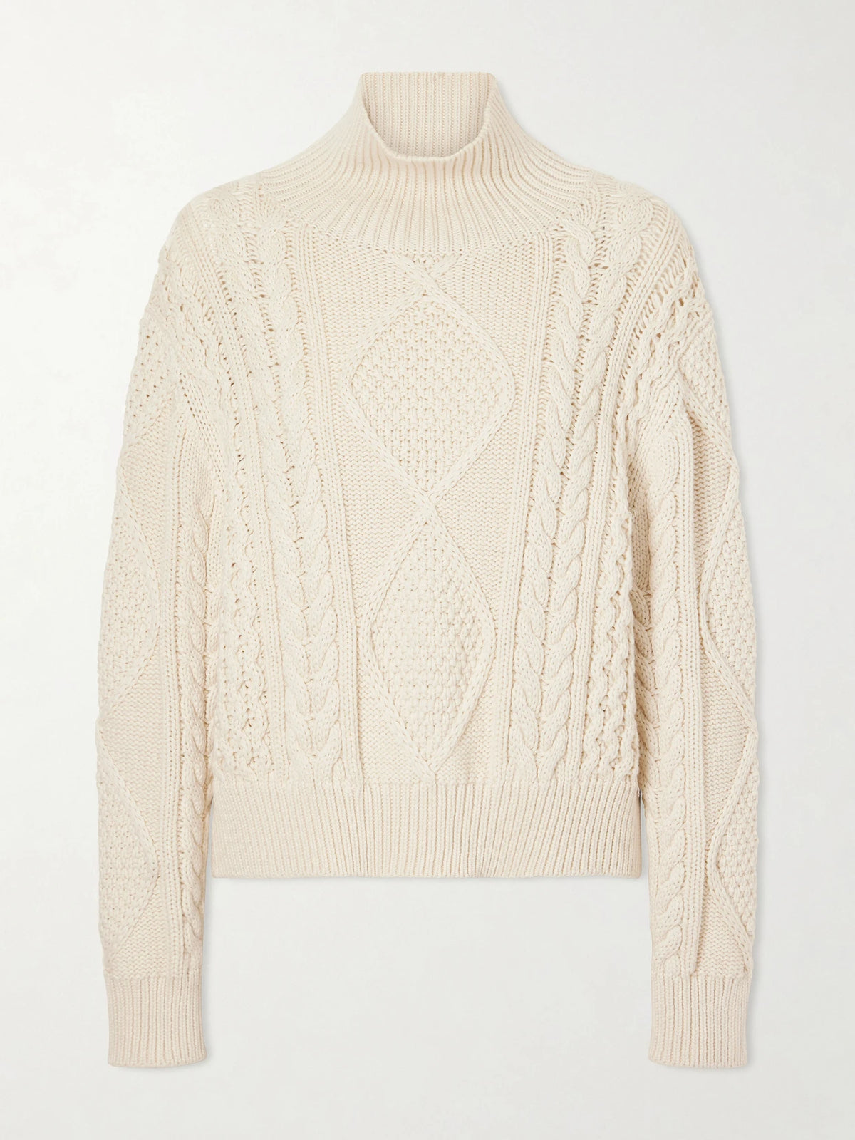 Nili Lotan Kimmi Knitted Cotton And Cashmere-blend Sweater