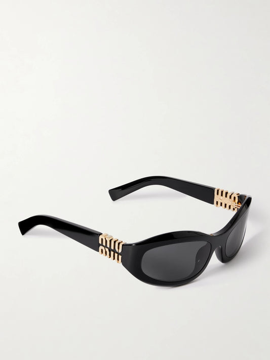 Miu Miu Eyewear Glimpse D-frame Acetate Sunglasses
