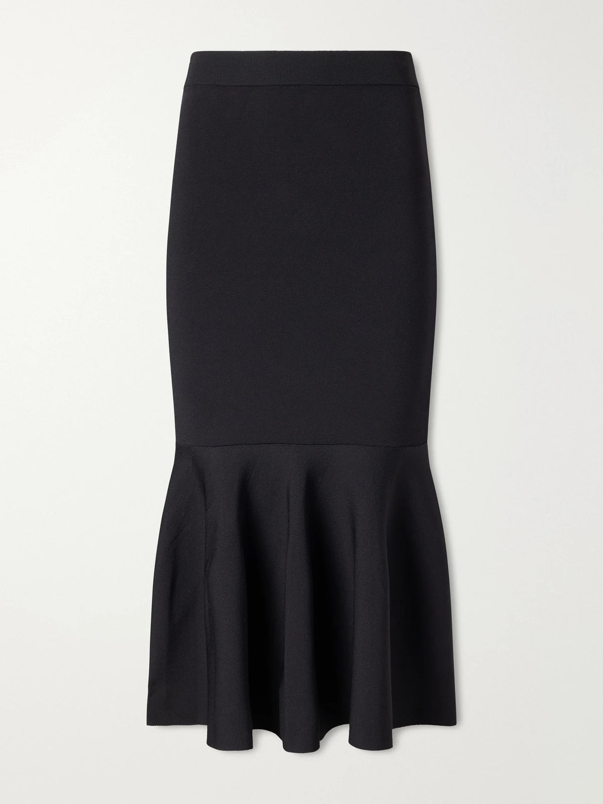 Stella McCartney Flared Crepe Midi Skirt