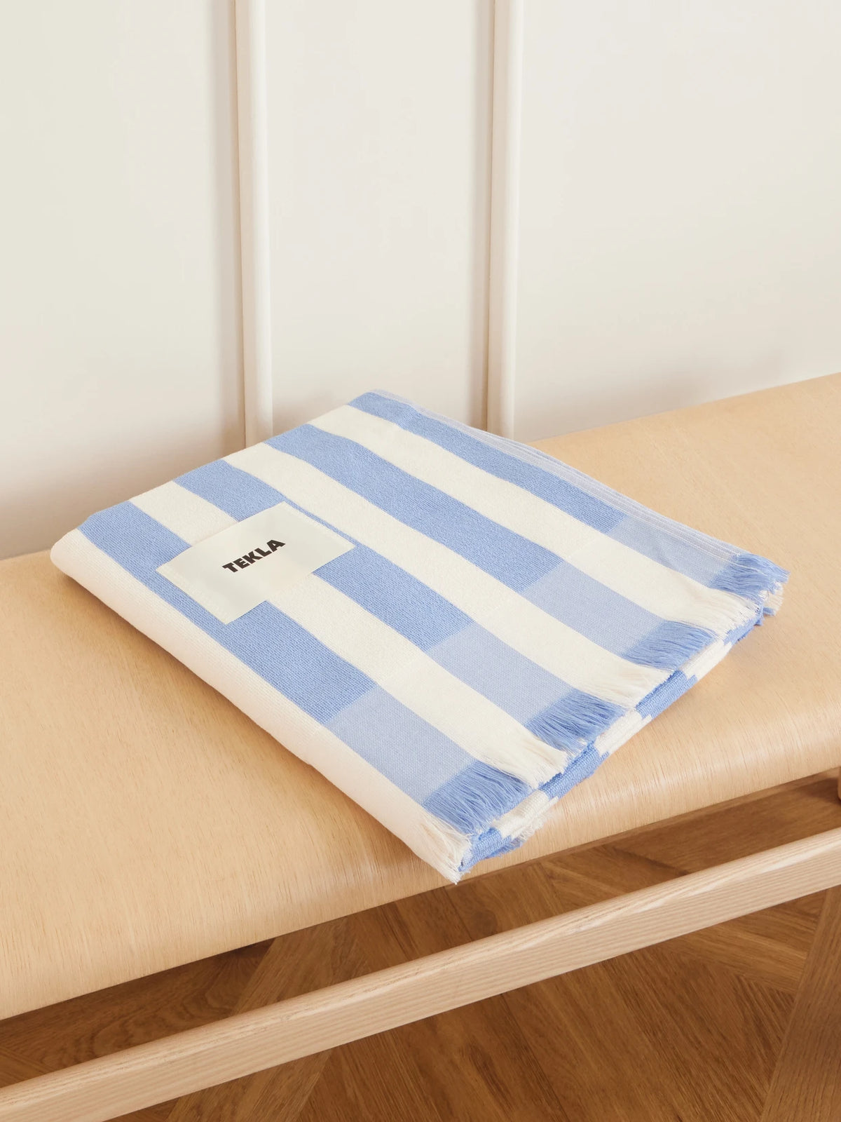 Moro Striped Organic Cotton-terry Beach Towel