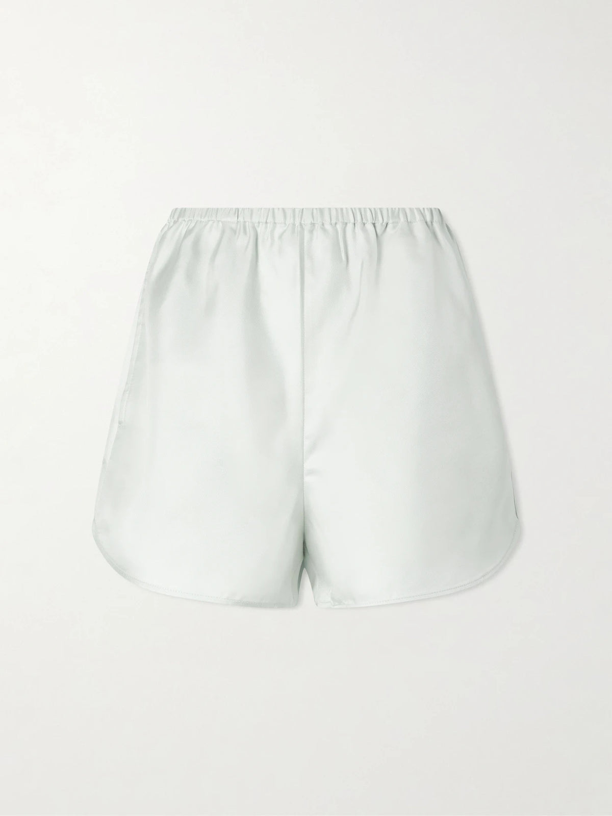Loulou de Saison Cabo Silk-twill Shorts
