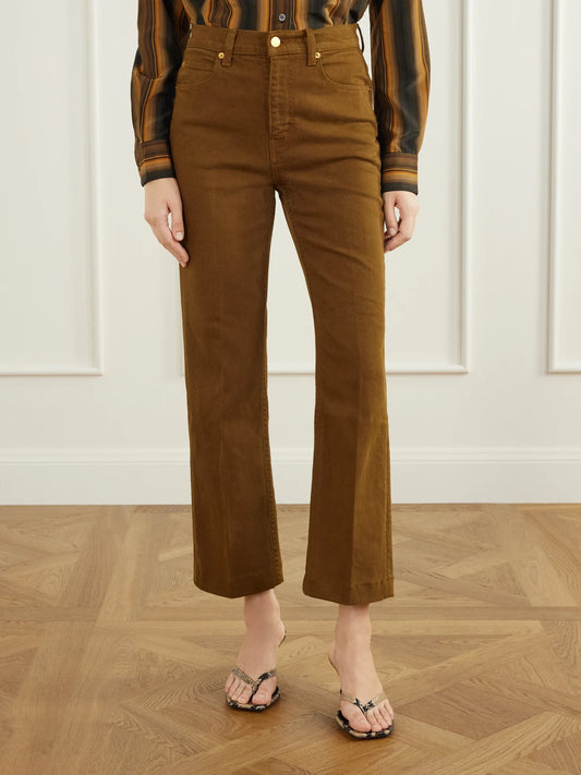 Jamie Haller The Kenickie Blind Crease High-waist Straight-leg Jeans