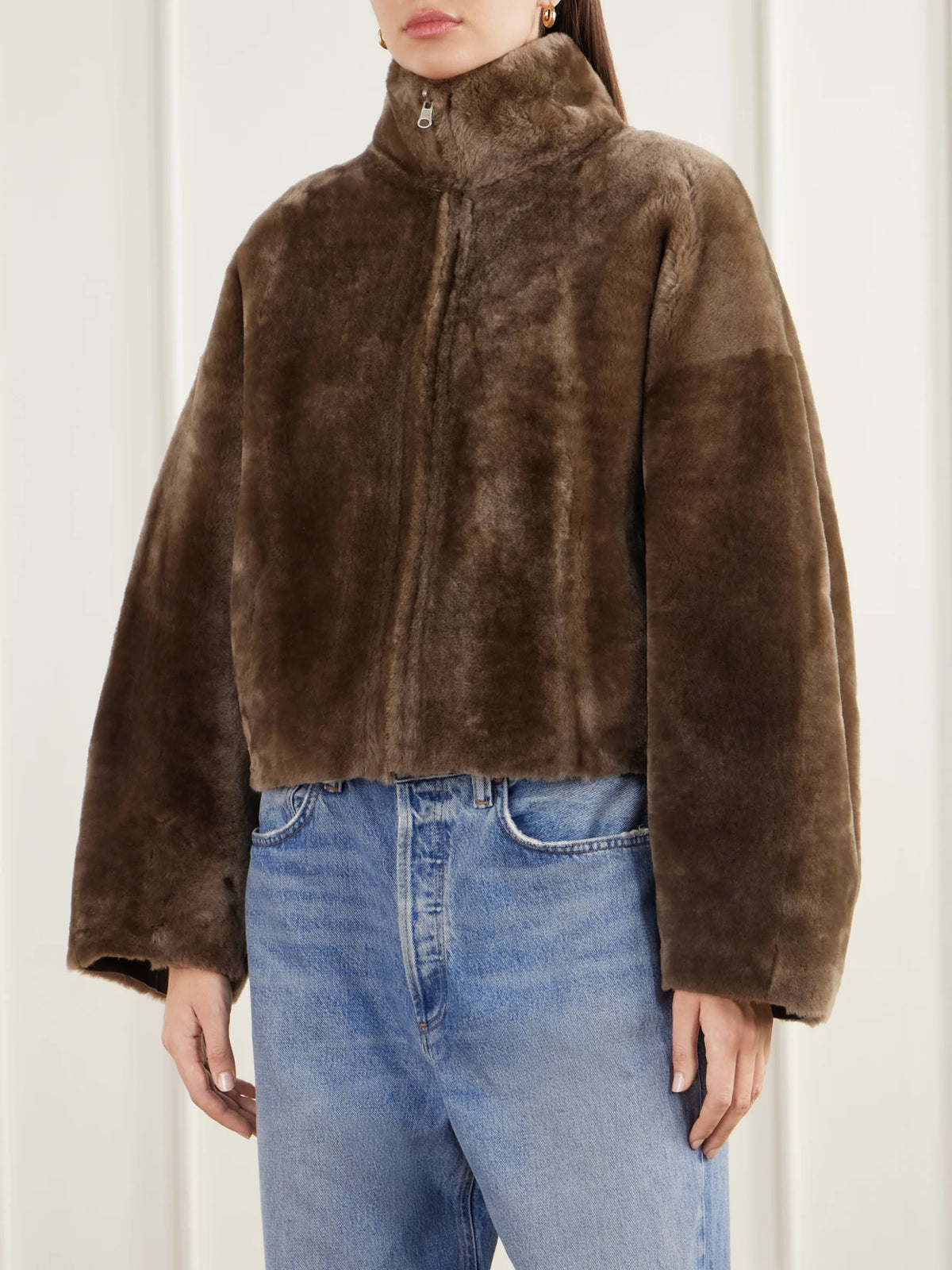 ARMA Indy Reversible Shearling And Leather Jacket