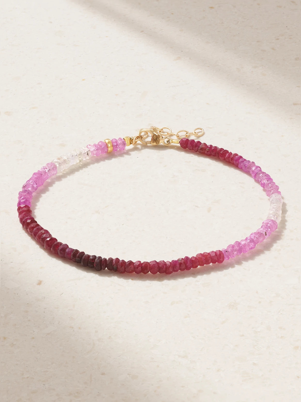 + Net Sustain Arizona Gold Ruby Bracelet