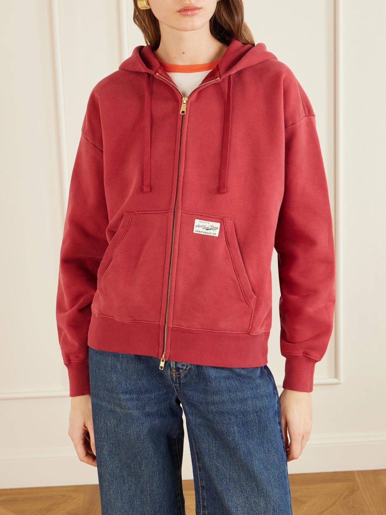 Full-zip Cotton Hoodie