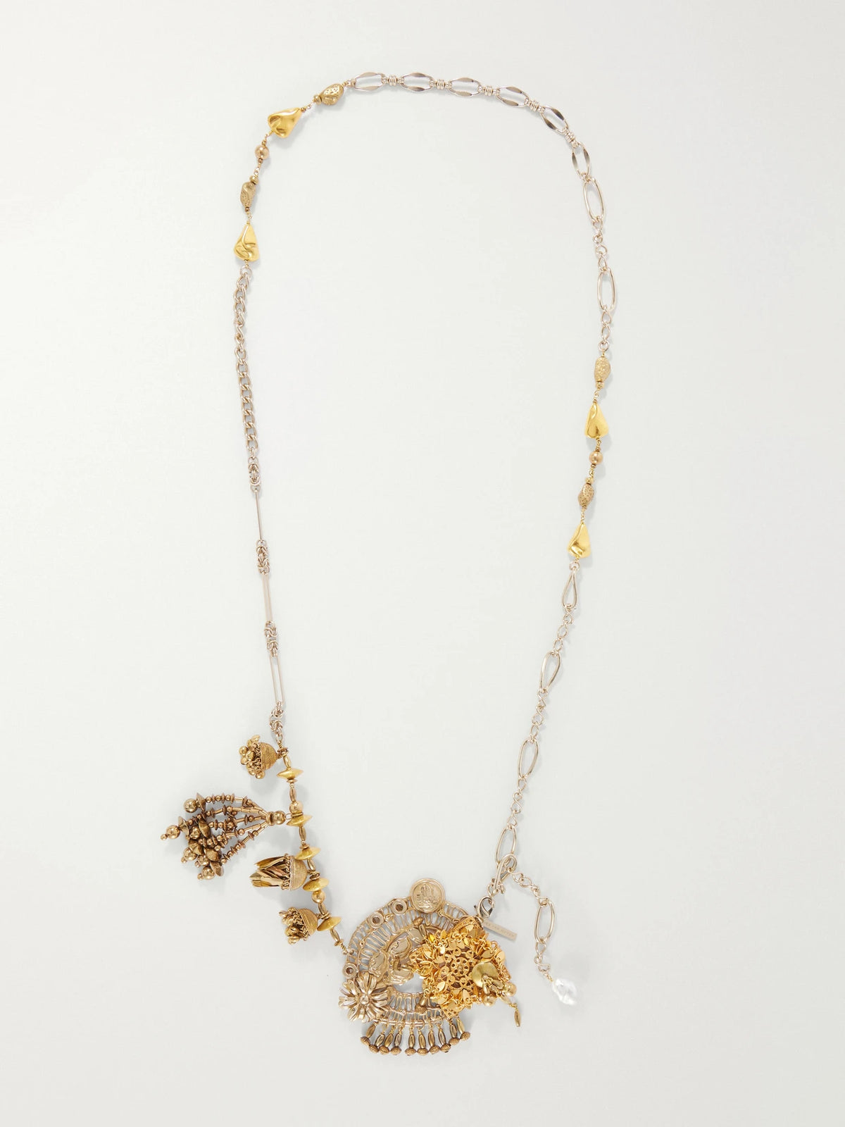 Dries Van Noten Embellished Gold-tone Necklace