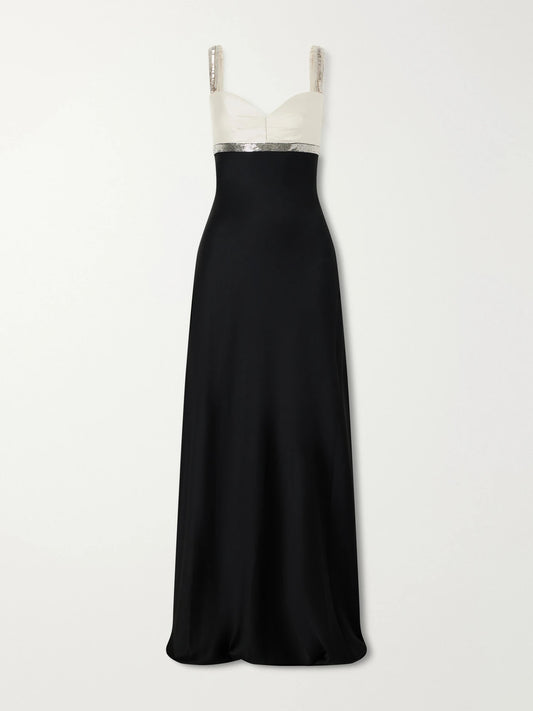 Jenny Packham Shania Sequin-embellished Satin Gown