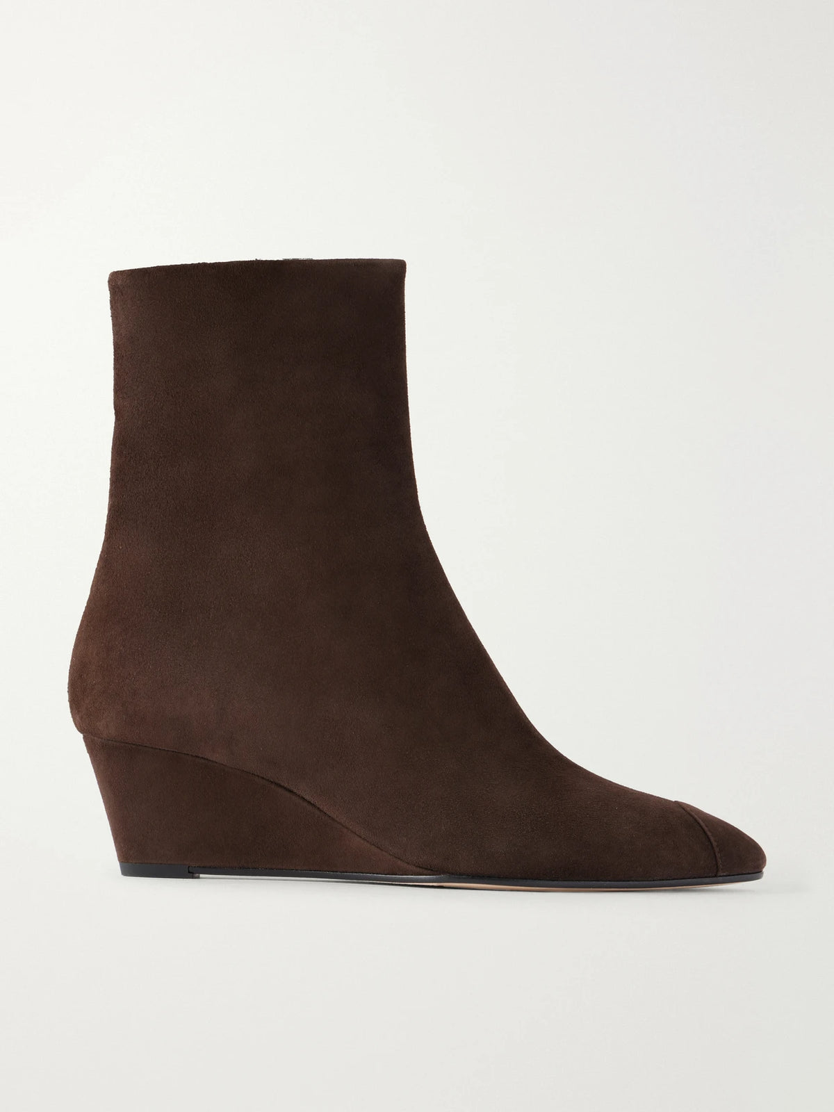 Aeyde Mia Cap 55 Wedge Suede Ankle Boots