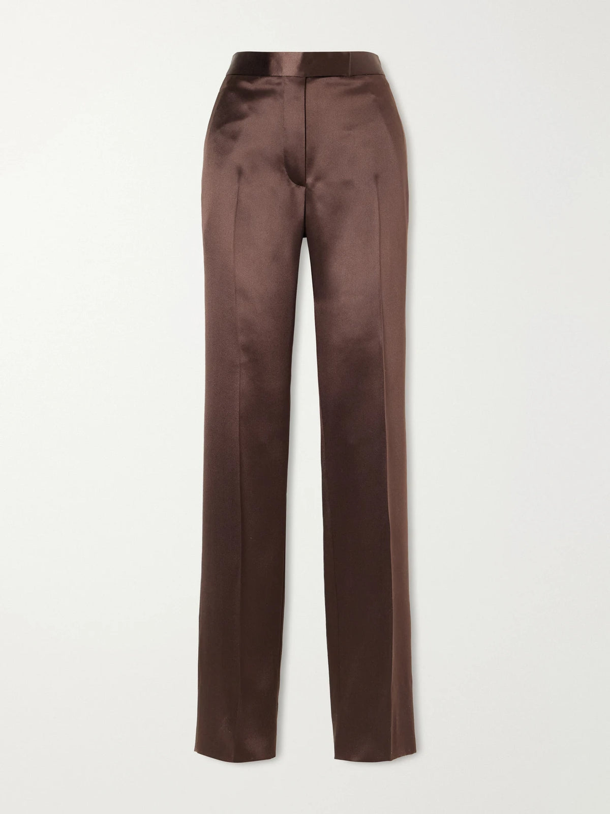 TOM FORD Silk-satin Straight-leg Pants