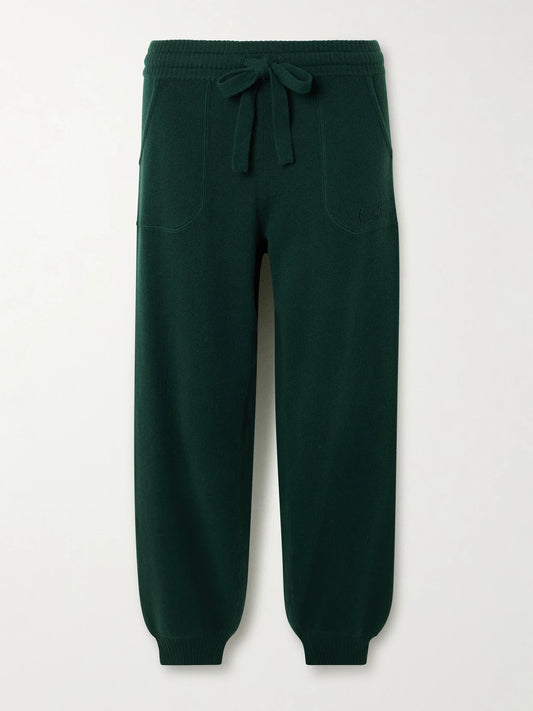 Colorama Maille Star Wool And Cashmere-blend Tapered Track Pants