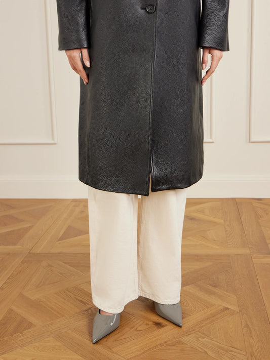 Patent-leather Slingback Pumps