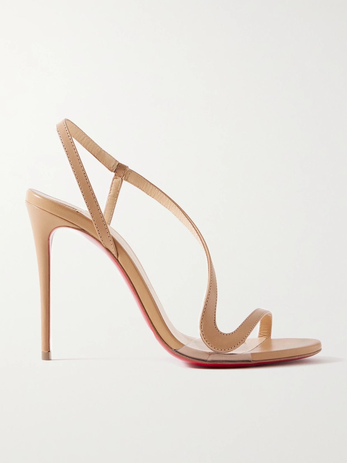 Rosalie 100 Pvc-trimmed Leather Sandals