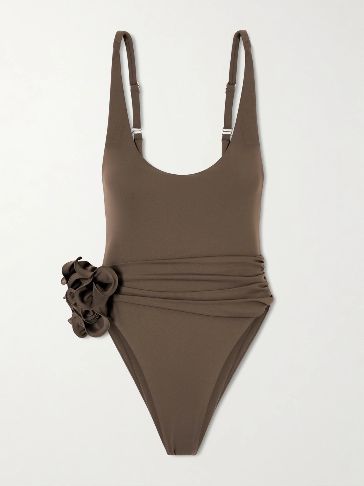 Embellished Gathered Swimsuit